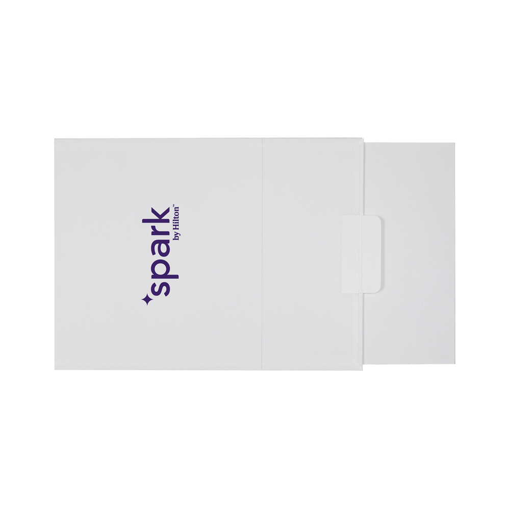 Large White Kraft Premium Vesta Gift Box w/ Matte Gravure Anti-Rub Varnish, custom paper bag with logo imprint 12