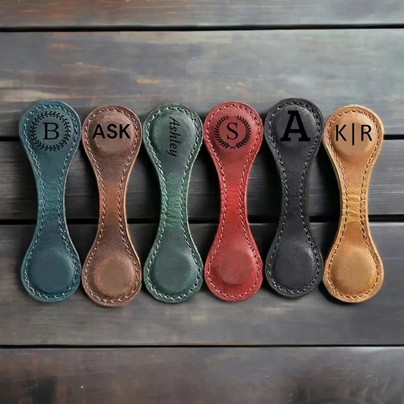 Double Sided Magnetic Leather Bookmarks 2