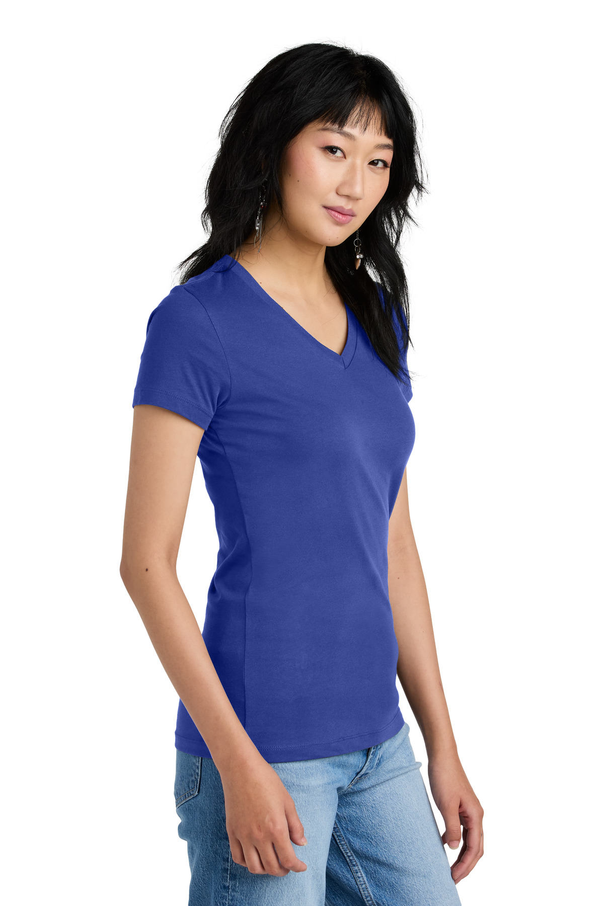 District® Women's Perfect Weight V-Neck Tee 43