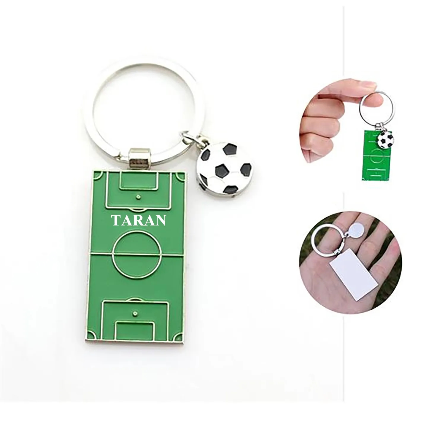 Football Field Keychain Charms 2