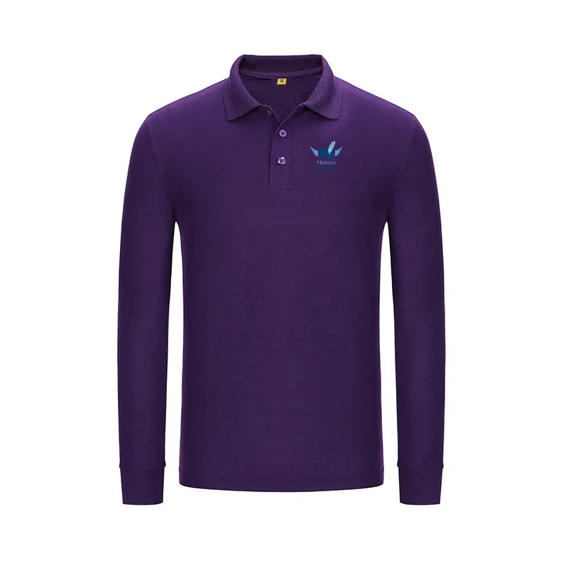 Custom Long Sleeve Stretch Tech Polo Shirt 4