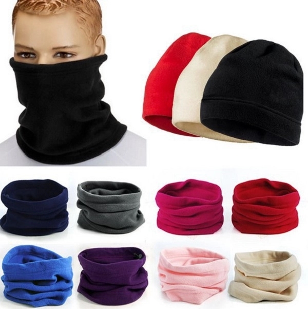 Winter Polar Fleece Neck Gaiter Face Cover 3