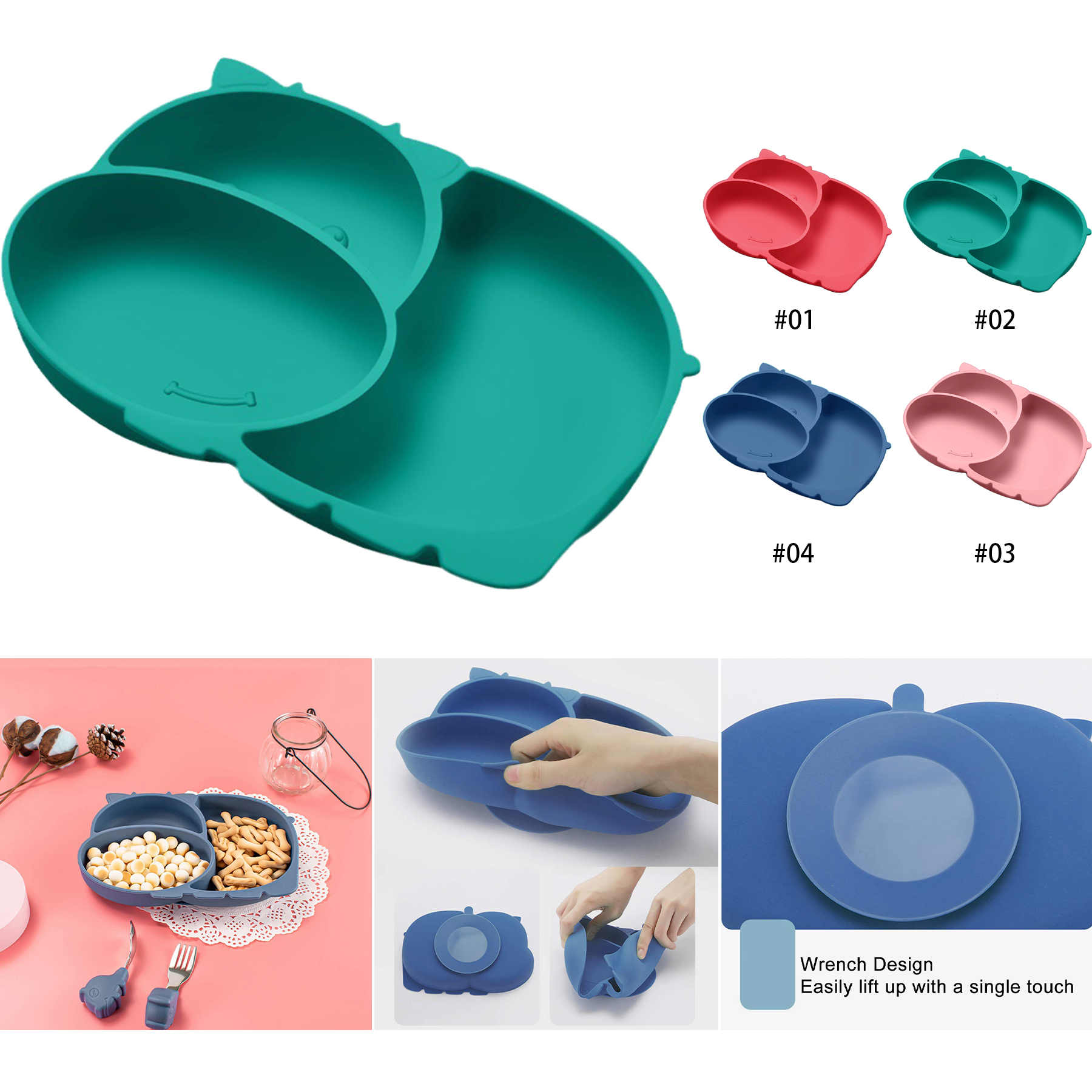 Suction Plates for Baby 2