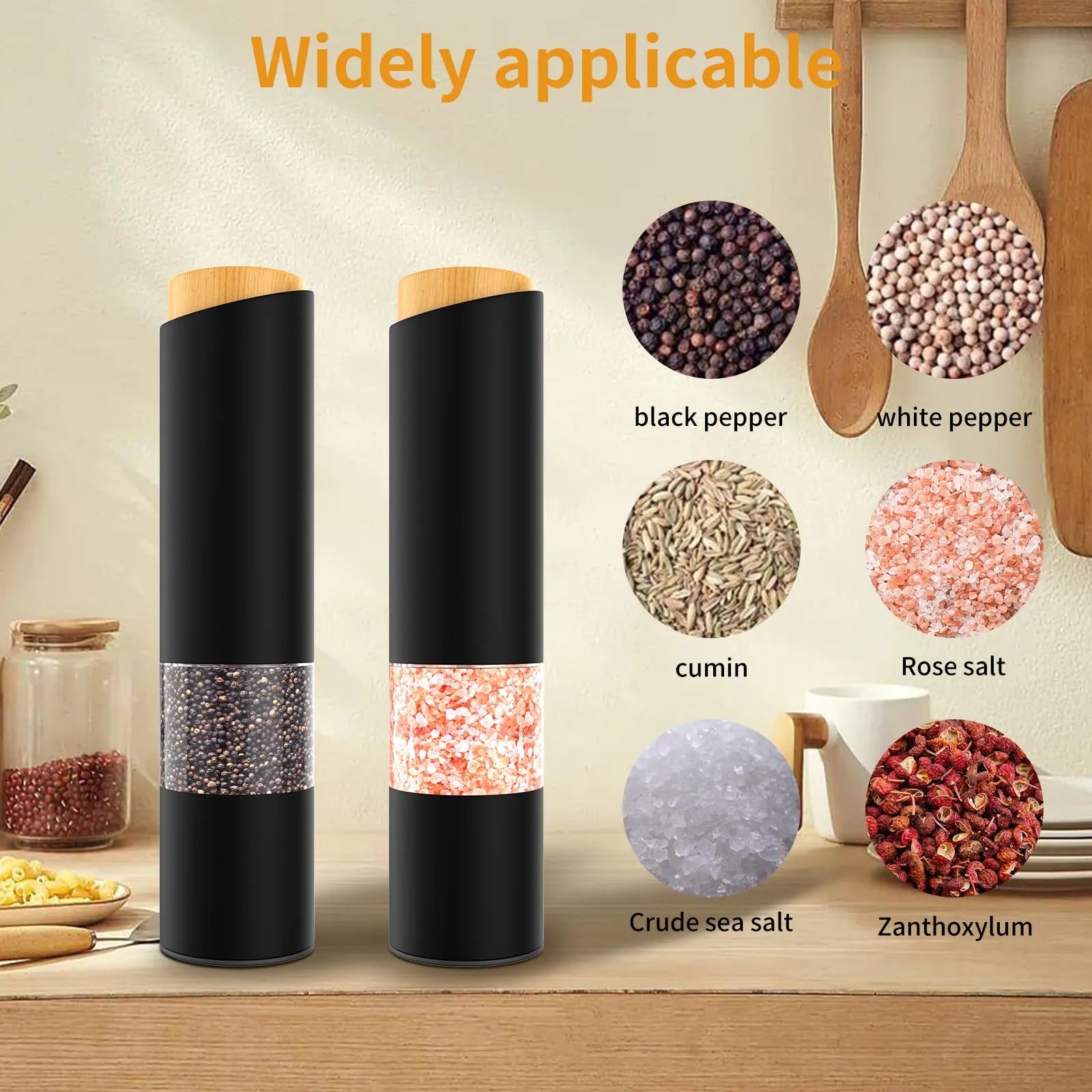 Electric Salt and Pepper Grinder 2