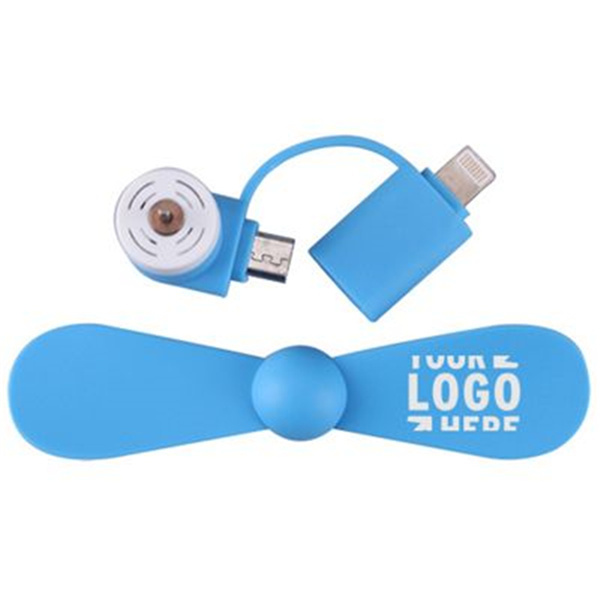 Mini Fan with Lightning and Micro USB 6