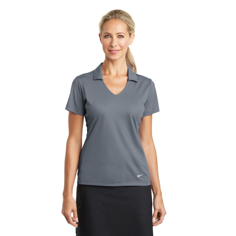 Nike Women's Dri-FIT Vertical Mesh Polo. 18