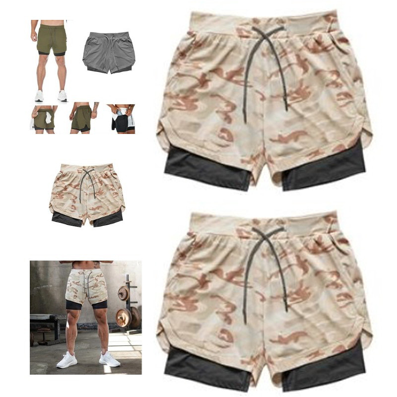Men'S Gym Workout Shorts