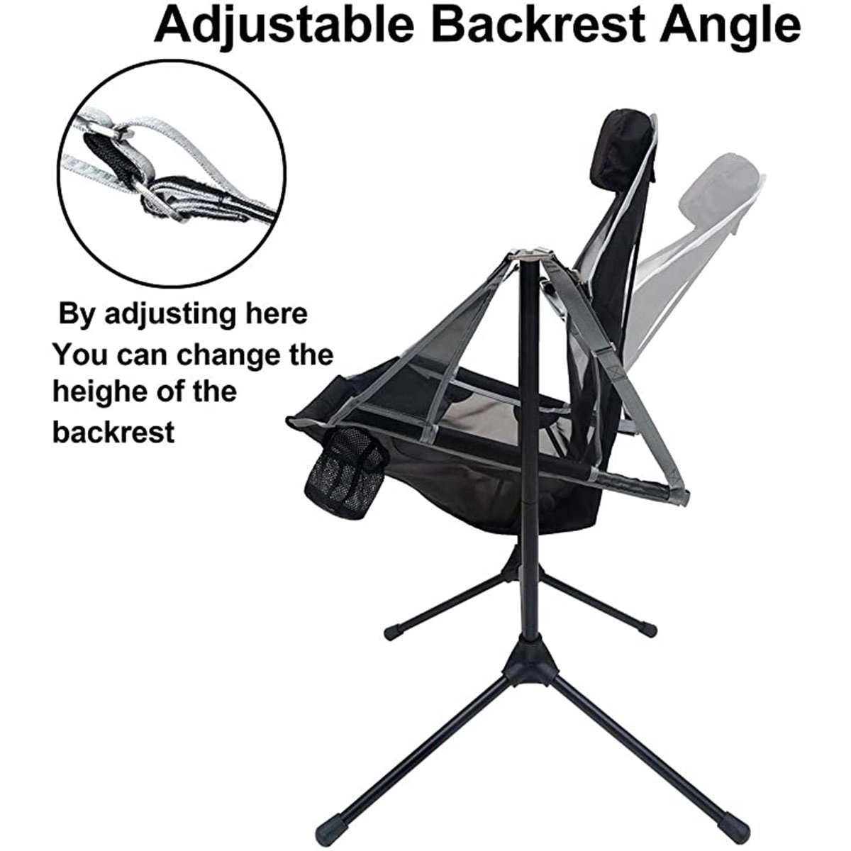 Portable Folding Rocking Chair 7