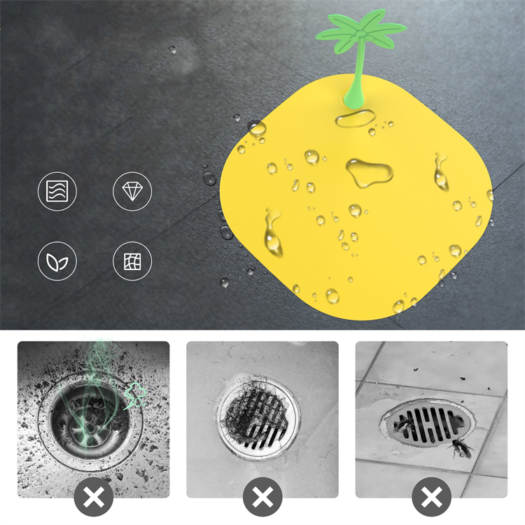 Coconut Tree Floor Drain Cover 3