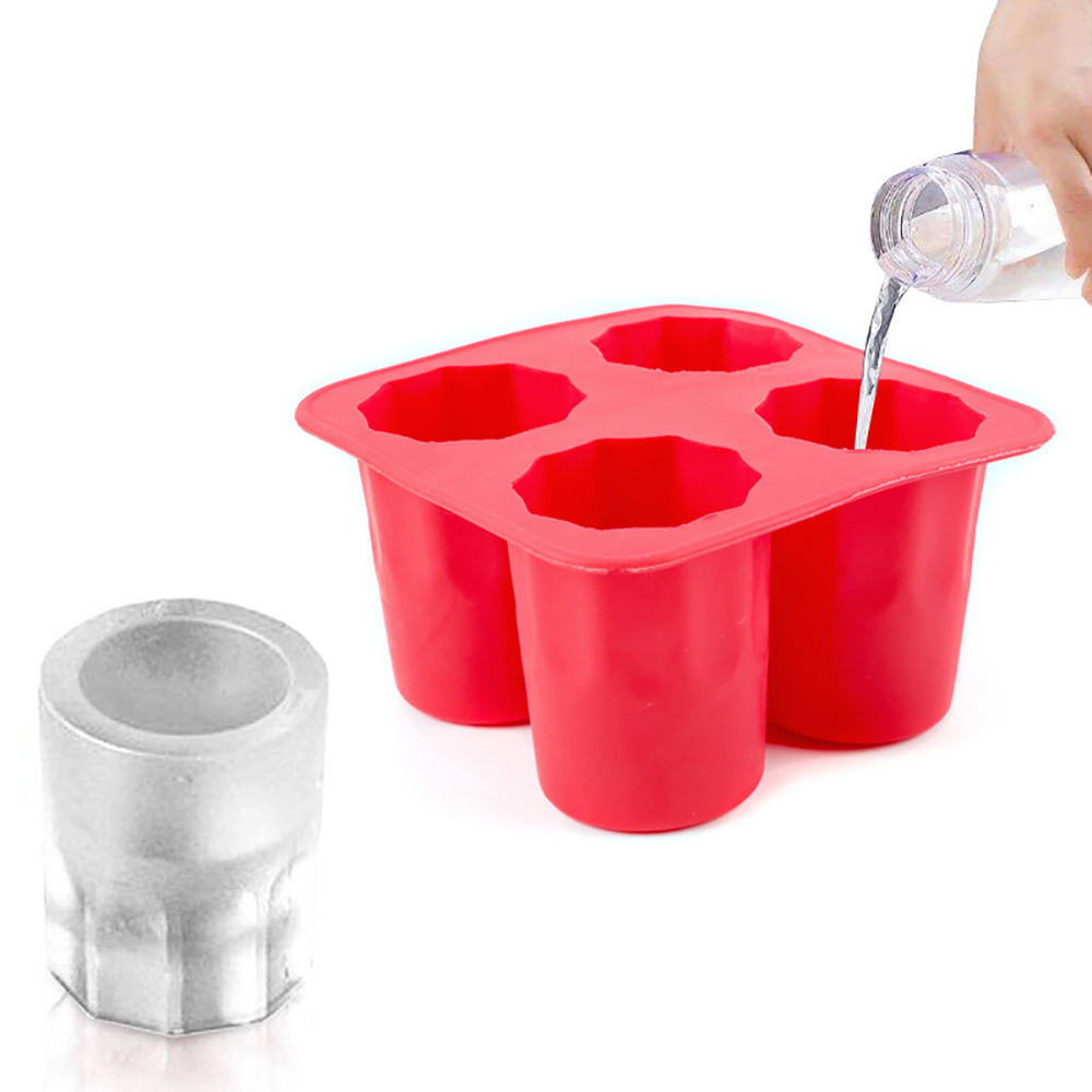 1 Oz. Silicone Shot Glass Ice Molds 1