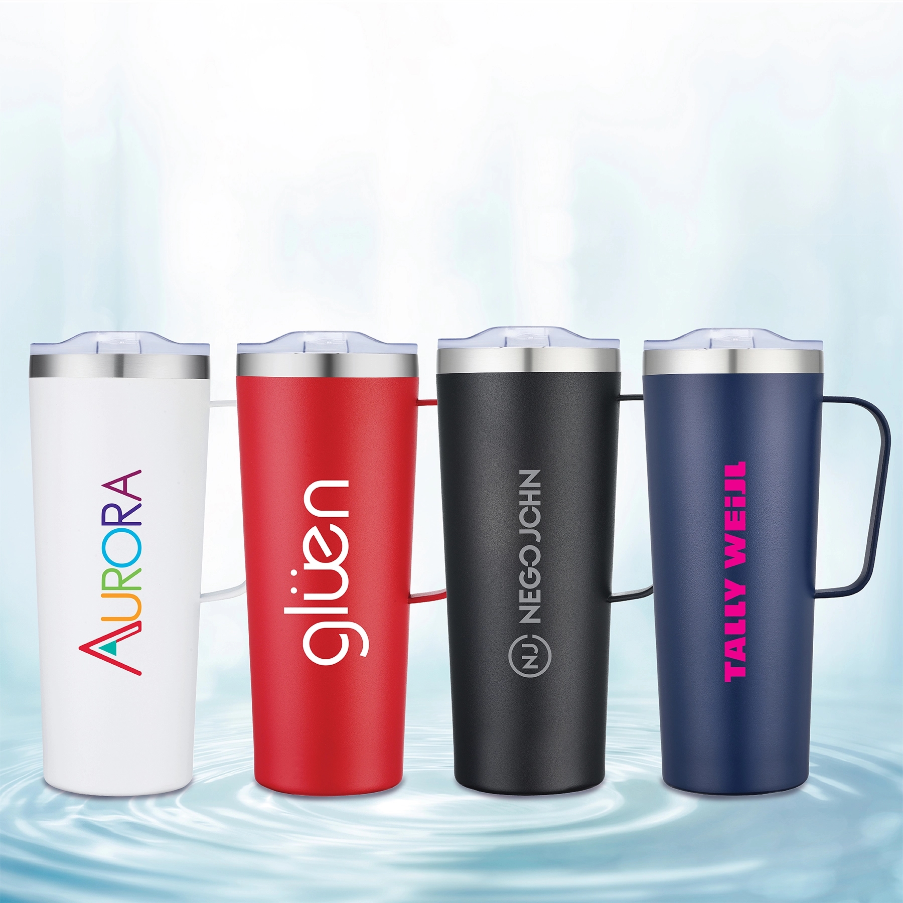 FINN - 28 OZ STAINLESS STEEL VACUUM CAMP MUG 2