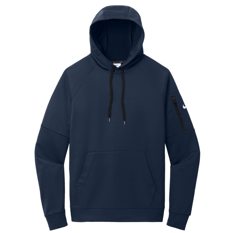 Nike Therma-FIT Pocket Pullover Fleece Hoodie, custom hoodie or sweatshirt with logo imprint 6