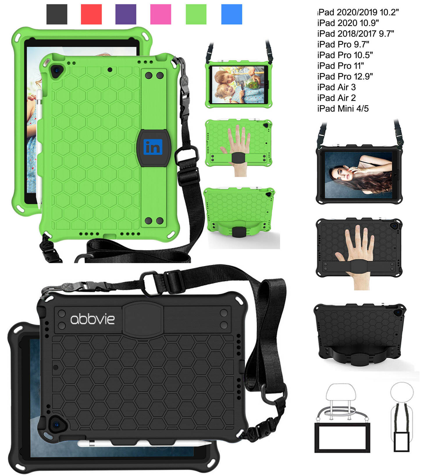 iBank ® Shockproof Case for iPad 11" (A16) 11th/10th 10.9" (2025/2022) 1