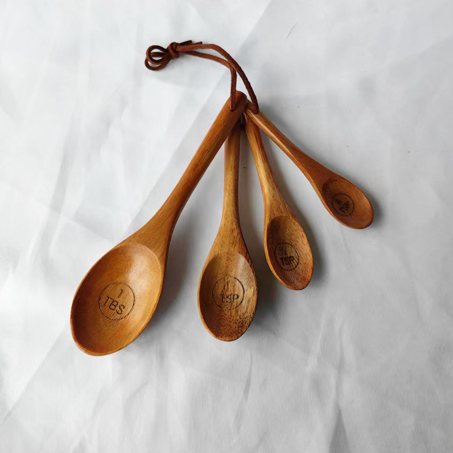 Eco-Friendly Wooden Measuring Spoon Set – Precise & Stylish 2
