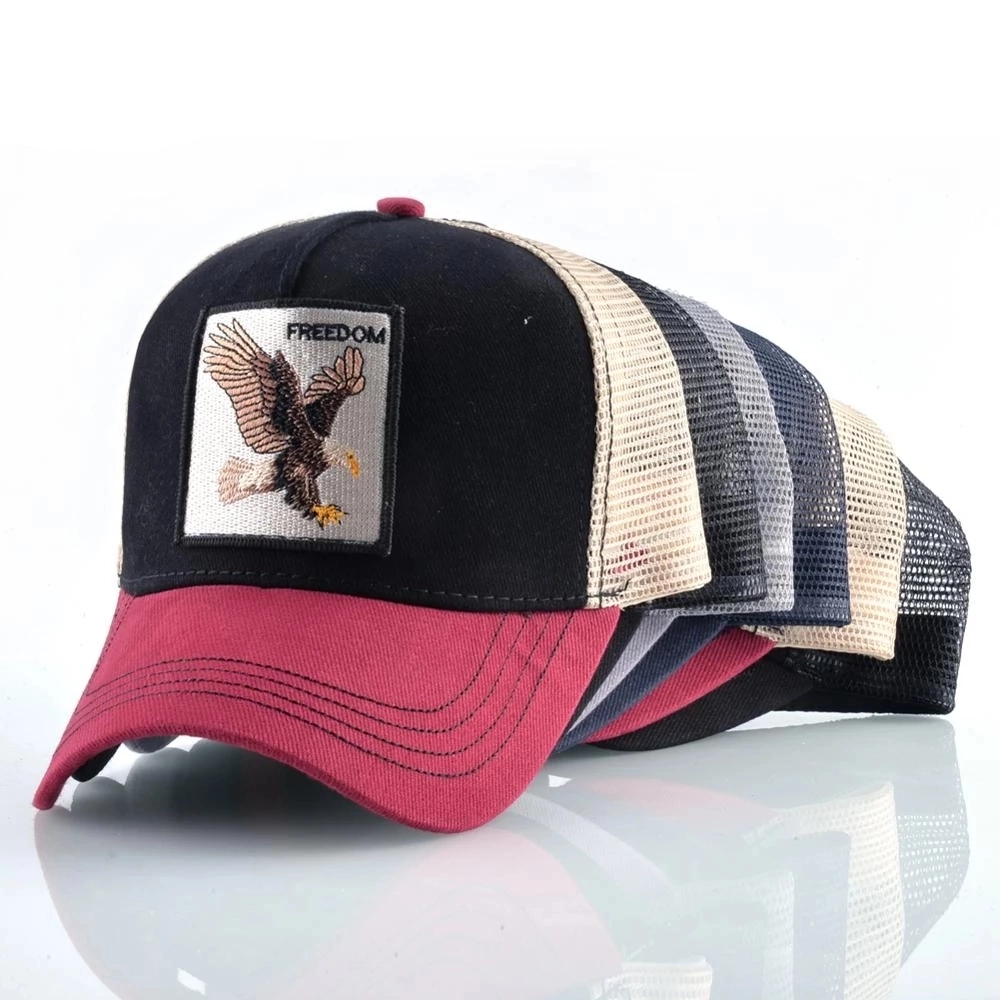 Animals Embroidery Baseball Cap Snapback Hip Hop Hat 3