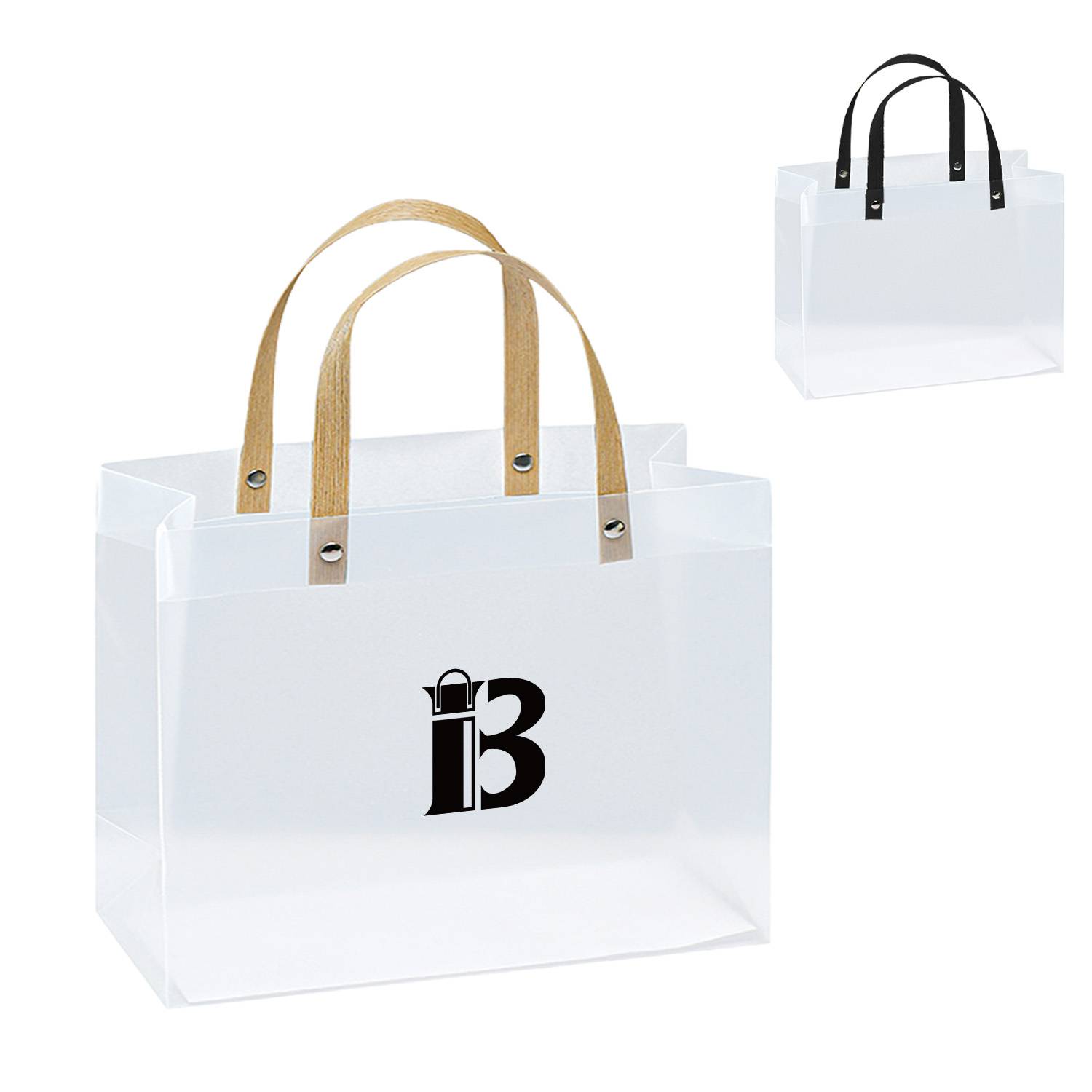 Transparent Shopping Gift Handbag 1