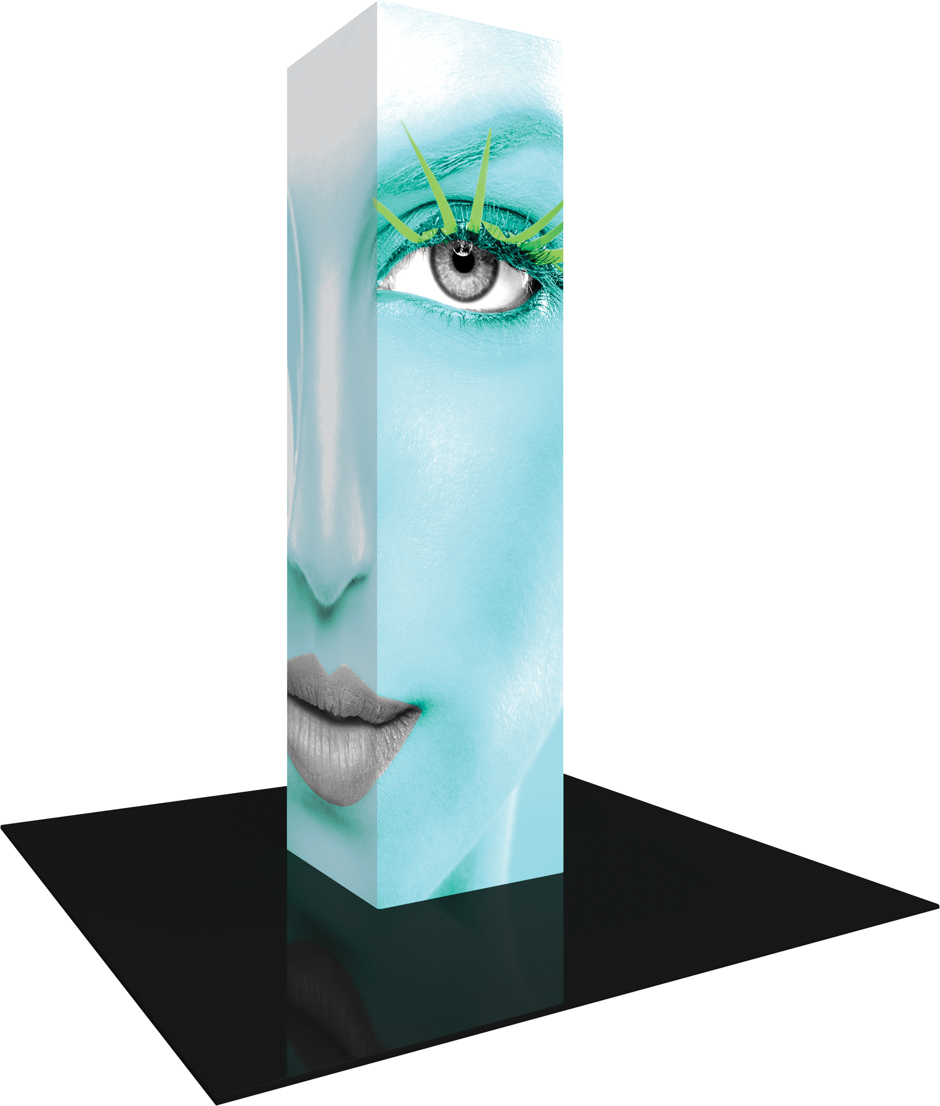 Vector Frame Modular Backlit Tower 05 (3' x 12')