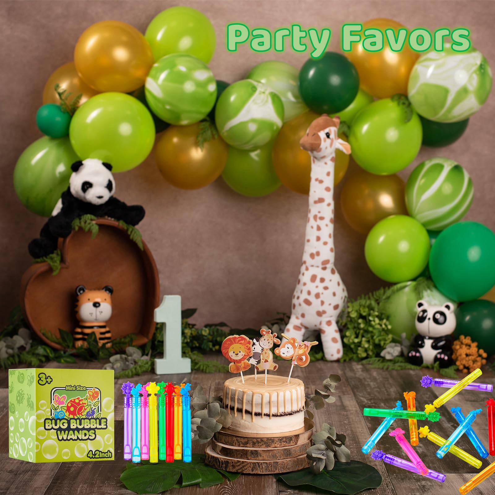Eight Piece Set of Children's Insect Bubble Sticks 4