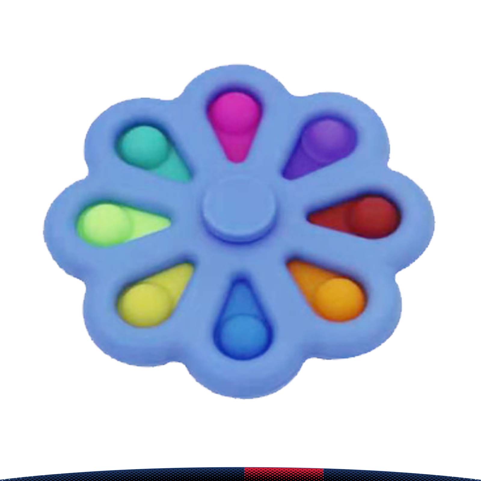 Kiki Push Bubble Fidget Spinner 3