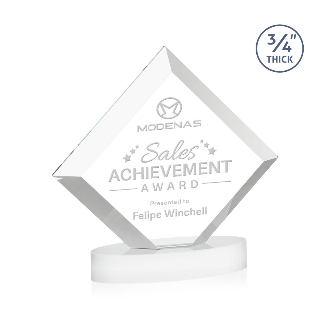 Belaire Award on Alberton Base - White 2