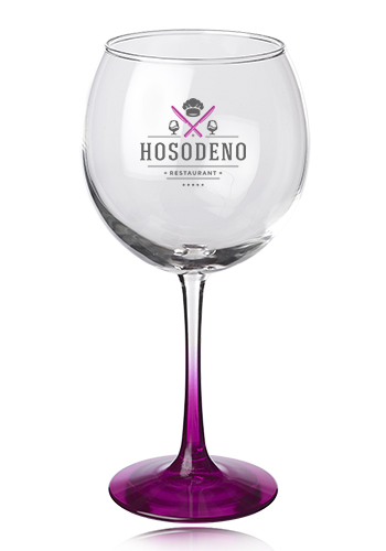 18.5 oz. Libbey Balloon Wedding Favor Wine Glasses 1