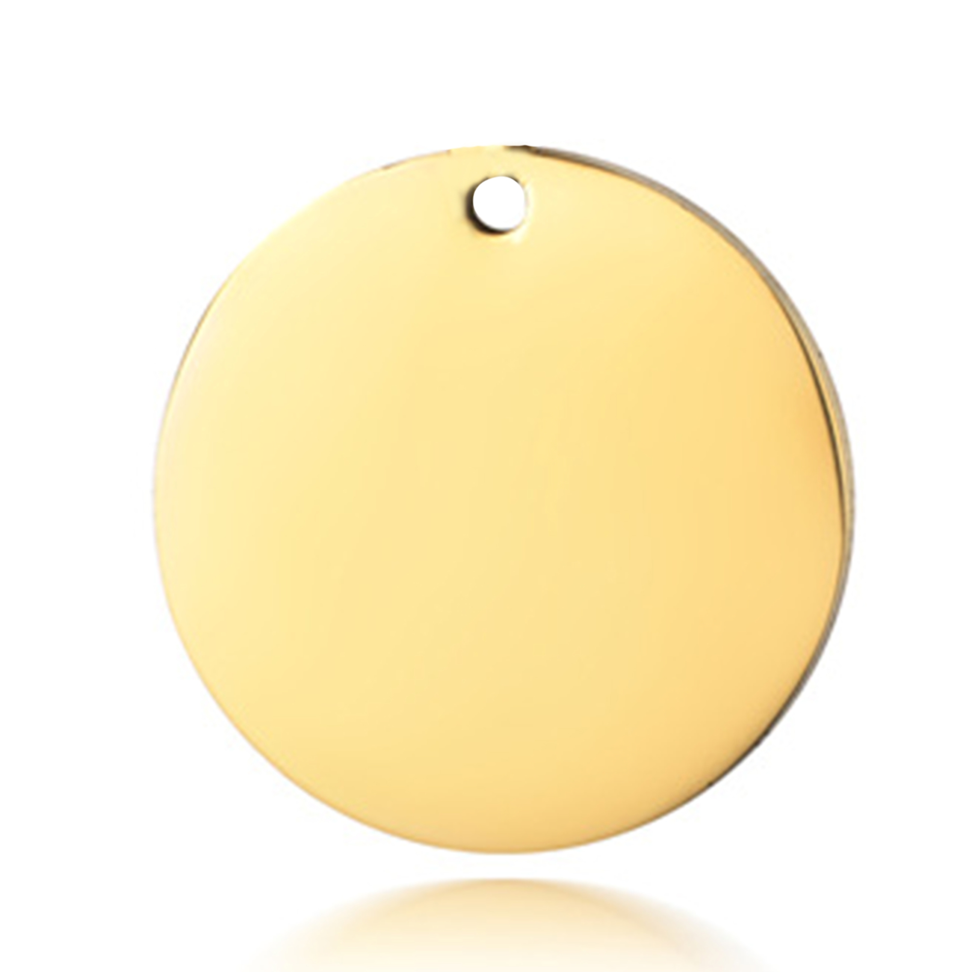 Round Metal Pet Tag 2