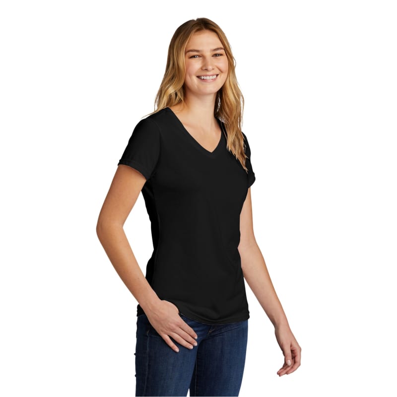 Port & Company Women's Tri-Blend V-Neck Tee. 24