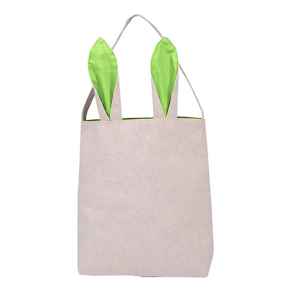 Burlap Easter Bunny Bags 5