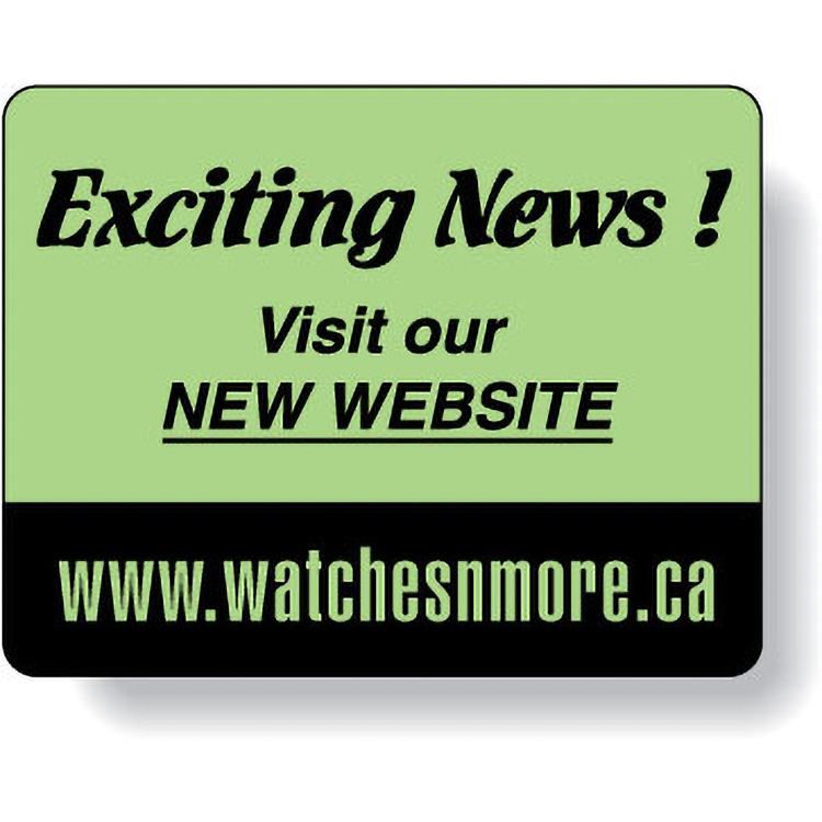 Fluorescent Green Flexo-Printed Stock Rectangle Roll Labels (1.75"x2.25")