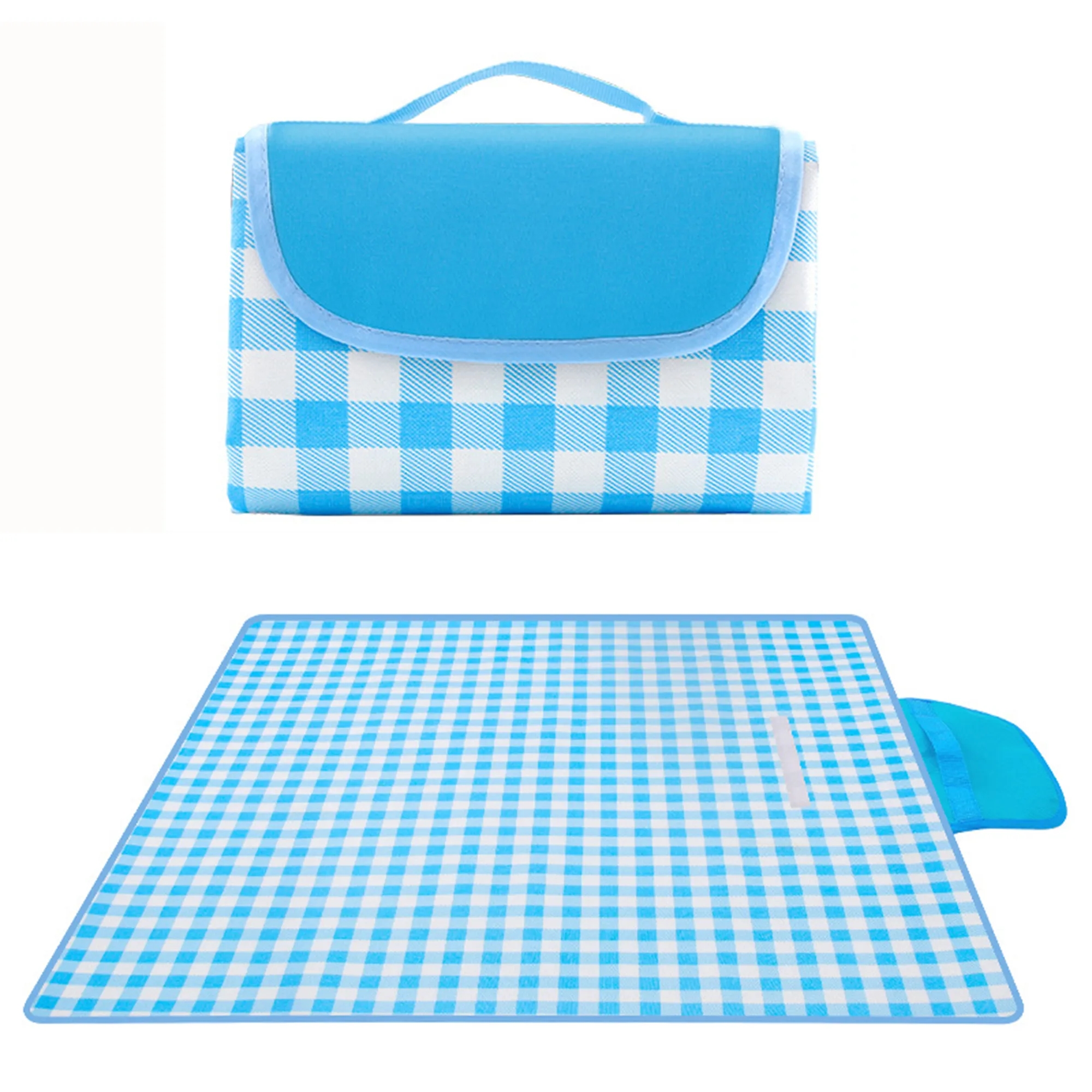 MOQ20 Custom Logo Oxford Picnic Mat Waterproof 5