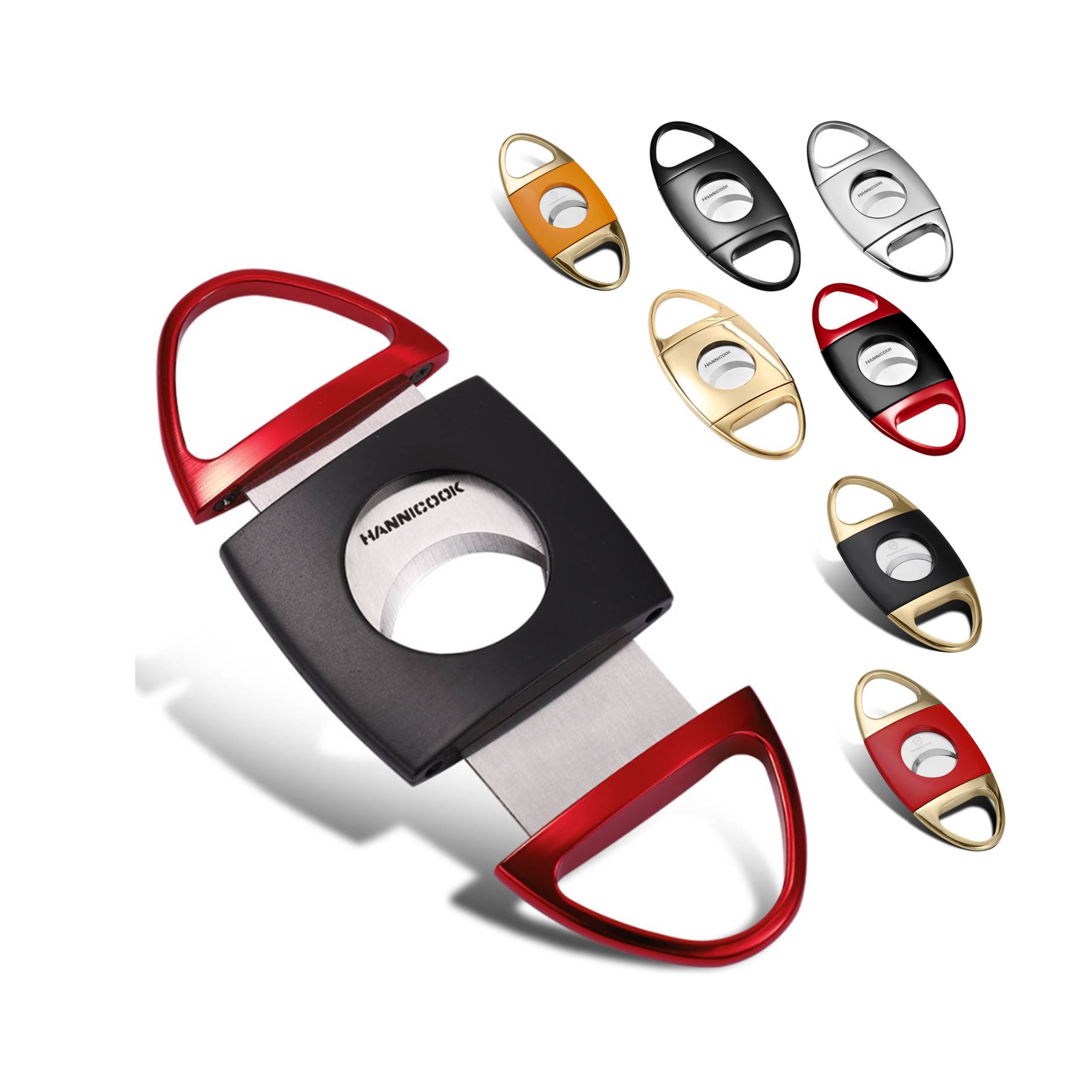 Gift Box Stainless Steel Cigar Cutter 3