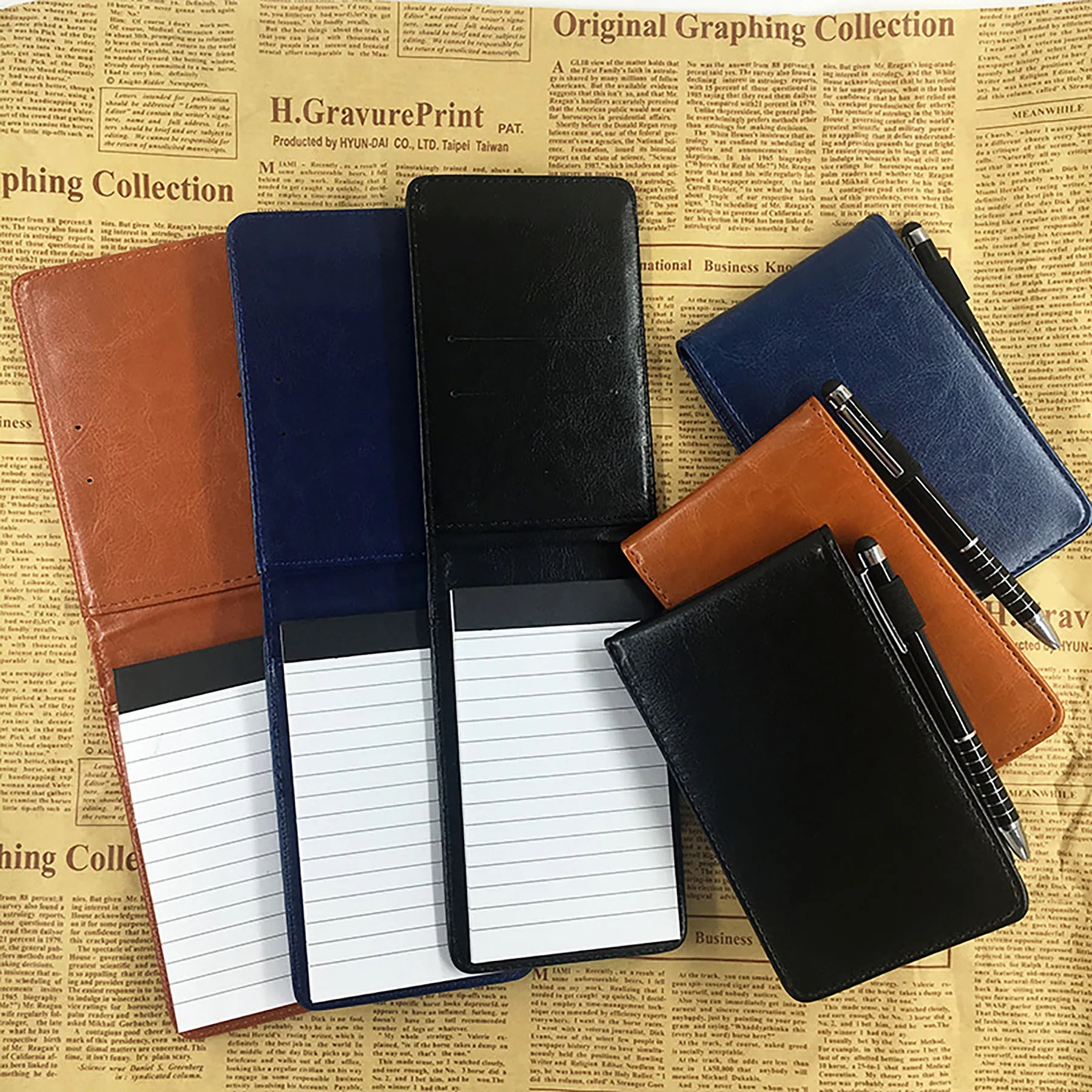 Mini Pocket Notepad Holder Set 7