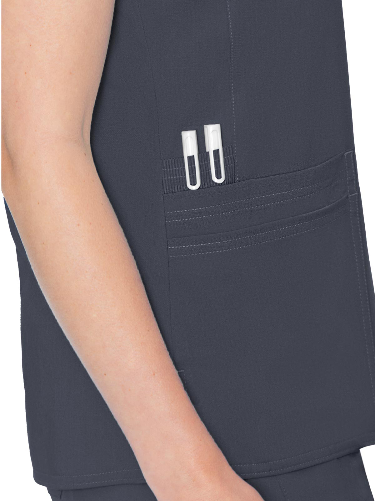 Med Couture - MC Touch - Women's 6-Pocket Raglan Sleeve Top 26