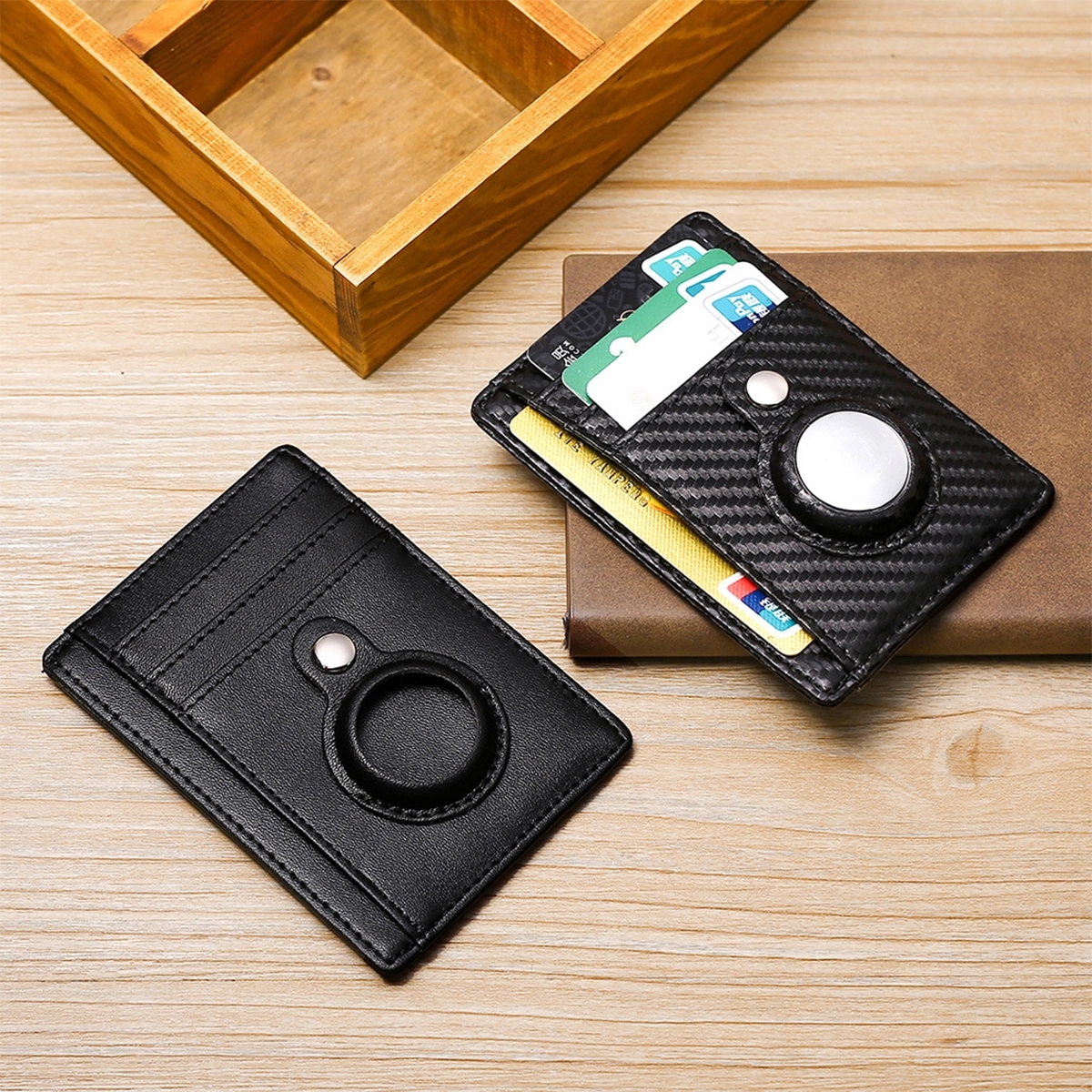 Multi-Function Magnetic tag Tracker Card Bag Wallet 2