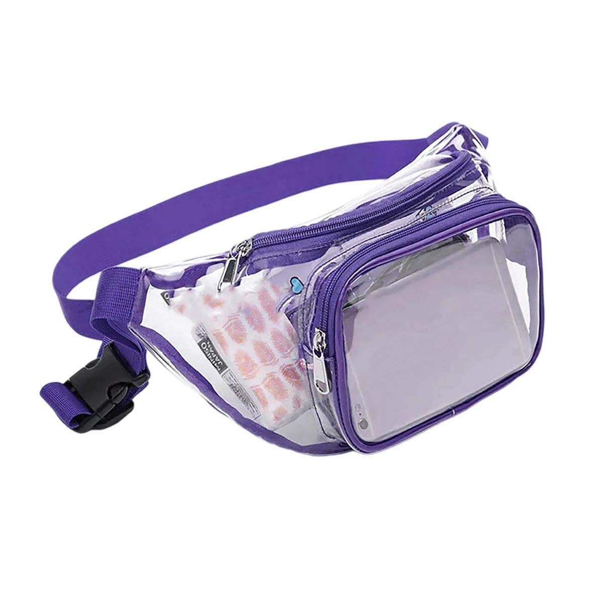 Waterproof PVC Waist Bag with Zipper Pockets 10