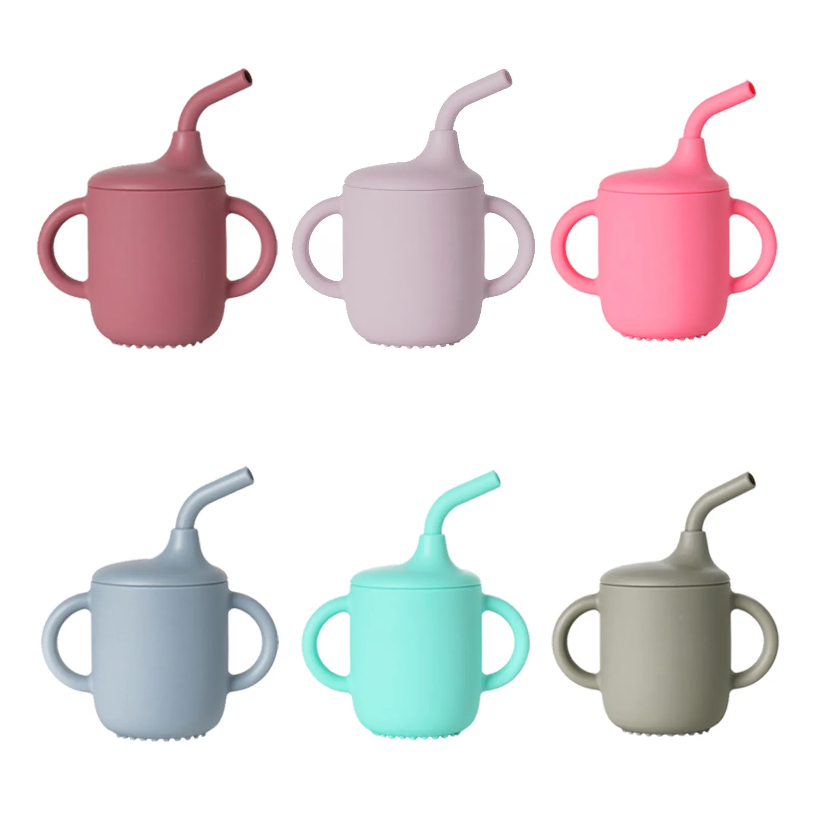 Silicone Baby Sippy Cup Food Grade 1