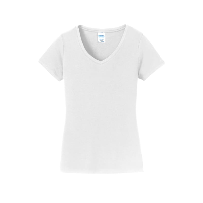 Port & Company Women's Fan Favorite V-Neck Tee. 165