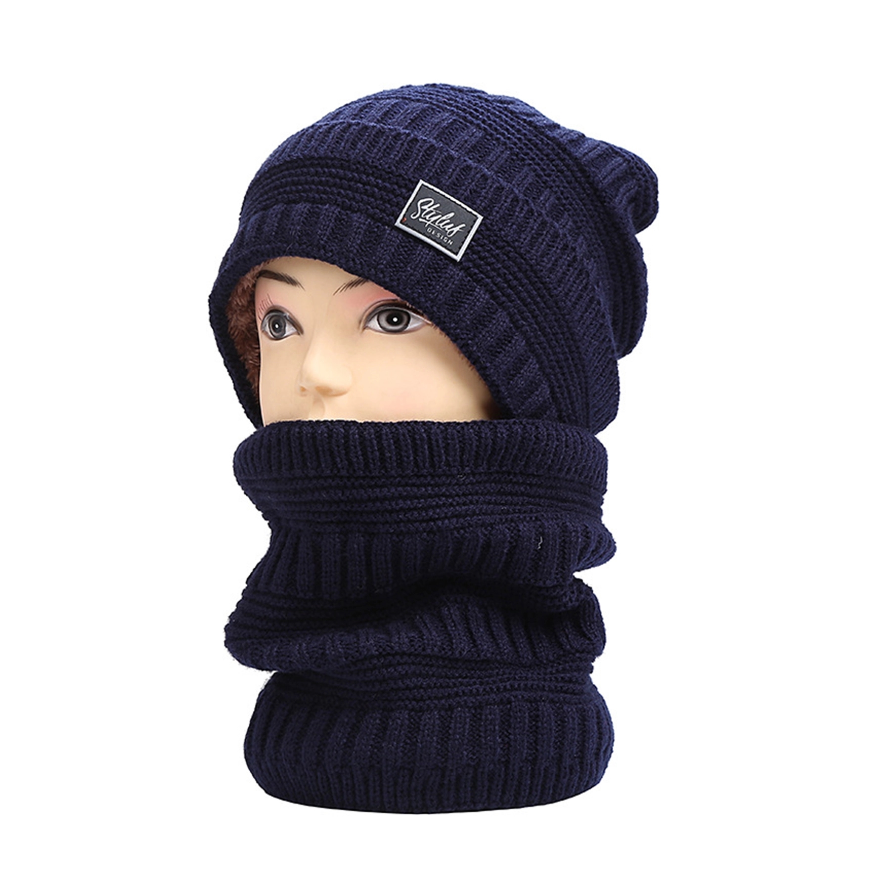 Winter Fleece Neck Gaiter&Ski Tube Scarf 8