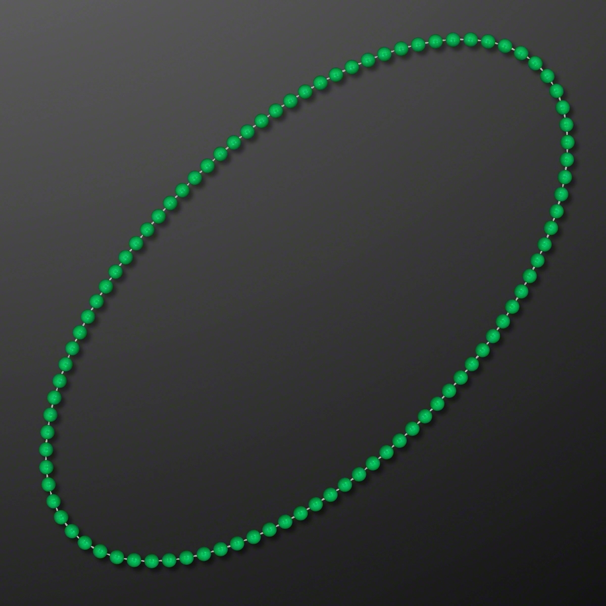 7MM 33" Round Beaded Necklaces 48