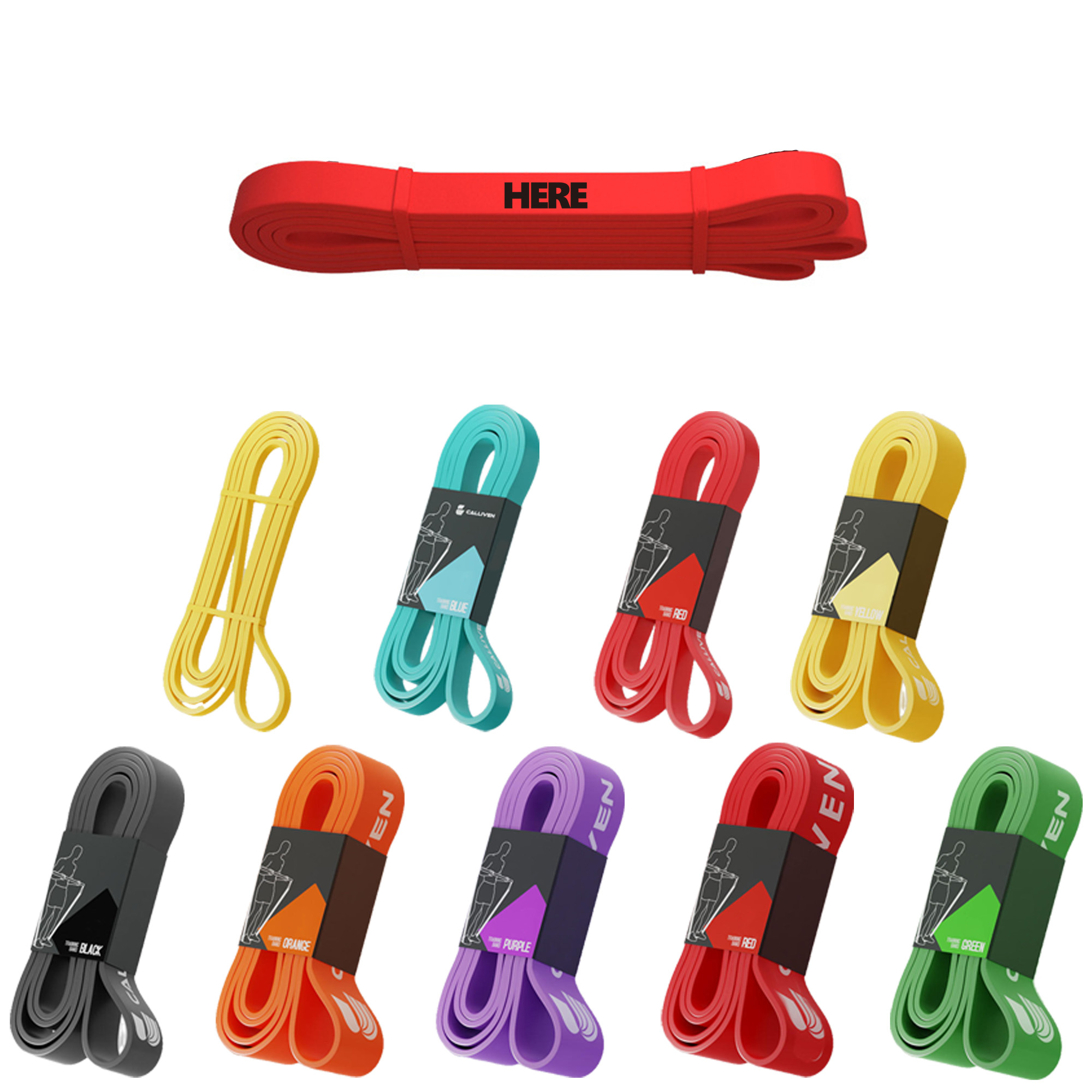 Fitness Training Stretch Resistance and Assist Bands 2