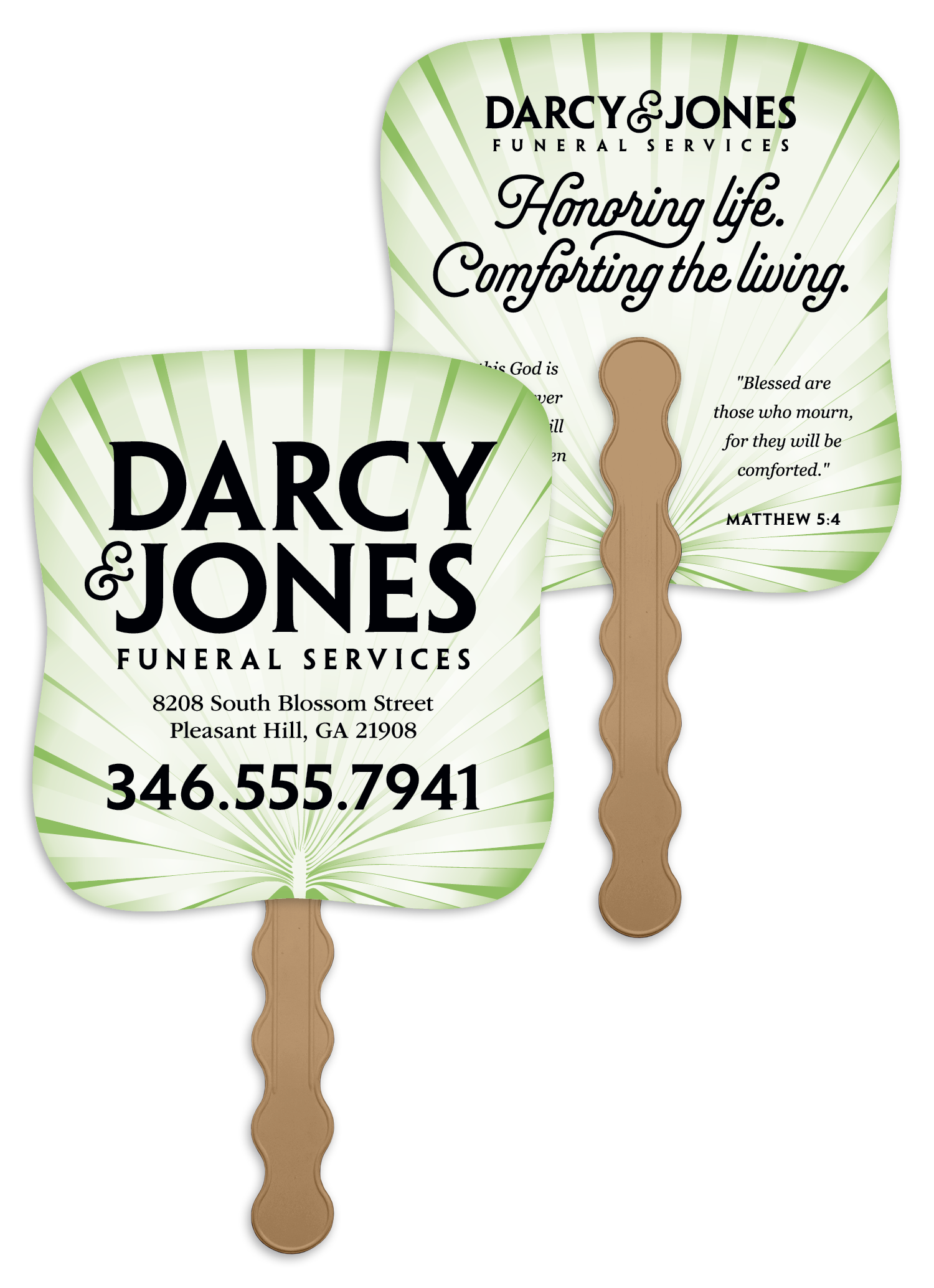 Skinner & Kennedy® Palm Leaf Fan 1