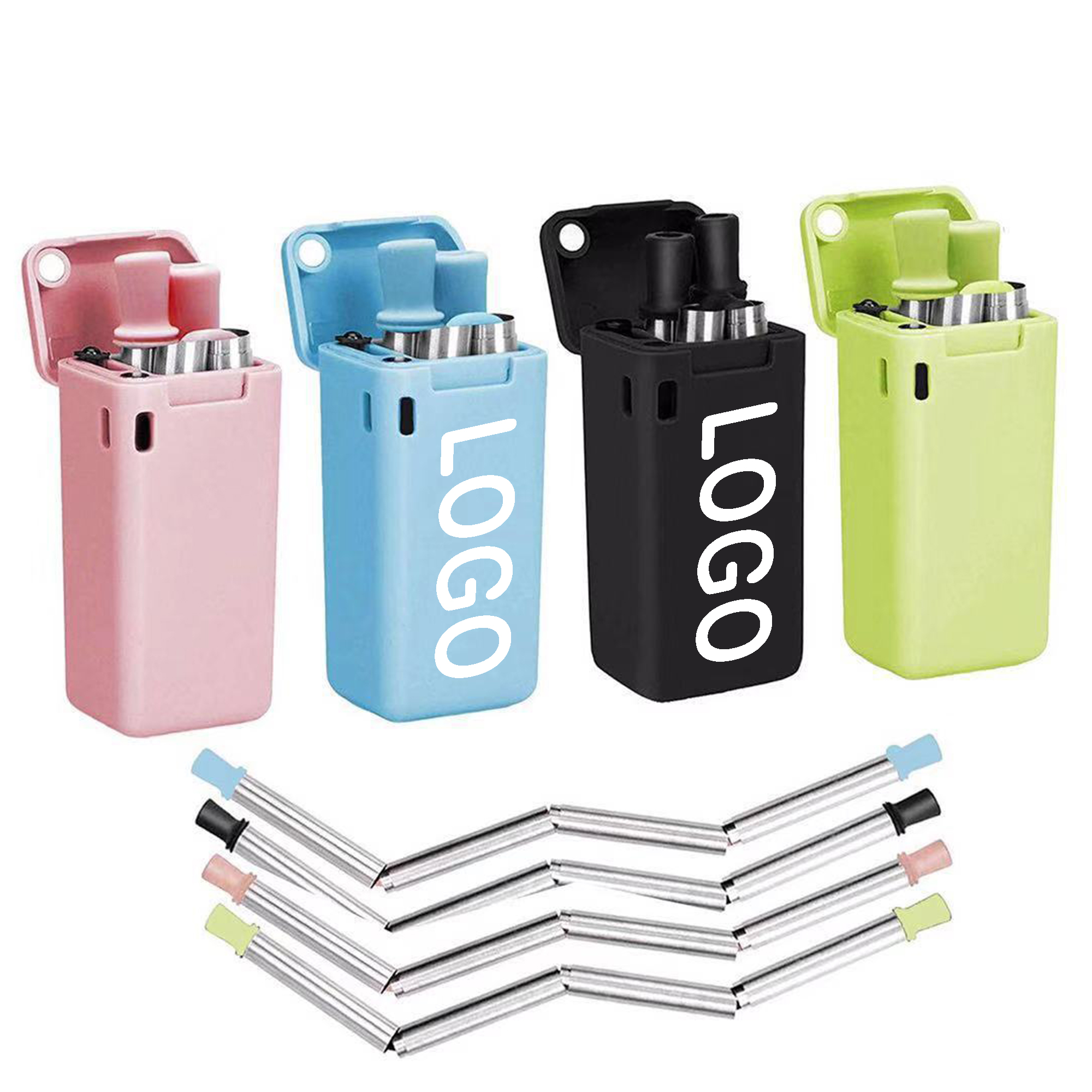 Eco-Friendly Metal Straw Kit 6