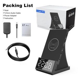 Wireless Charger With Speaker And Clock 1