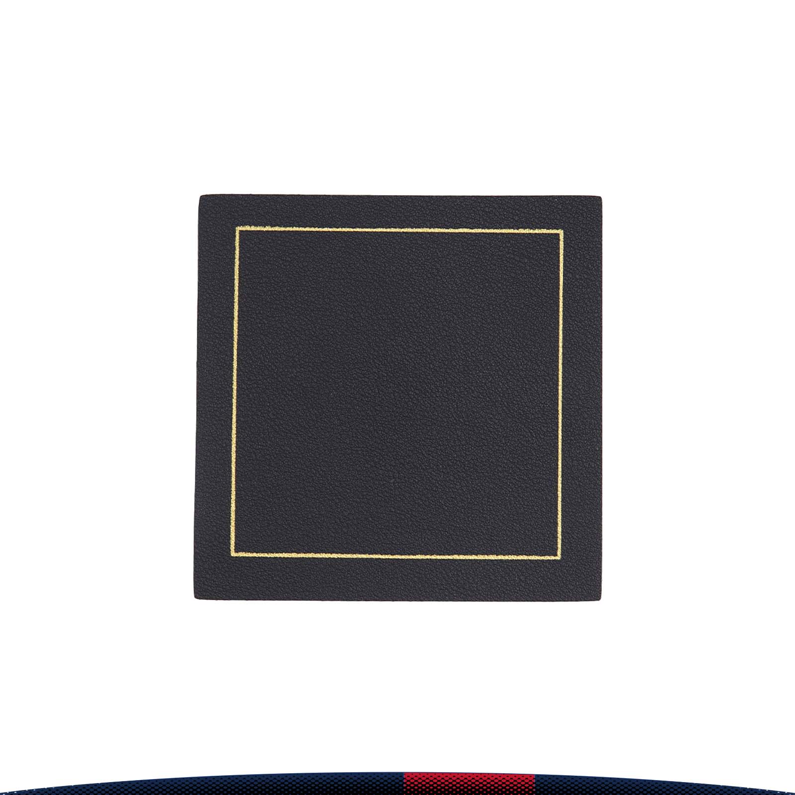 Square PU Leather Coaster 6