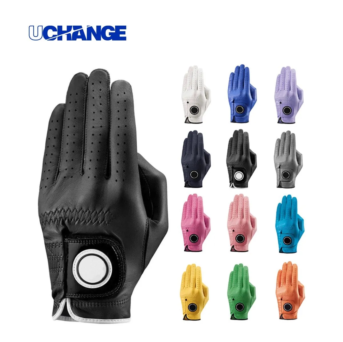 Premium Sheepskin Leather Golf Glove With Custom Logo 6