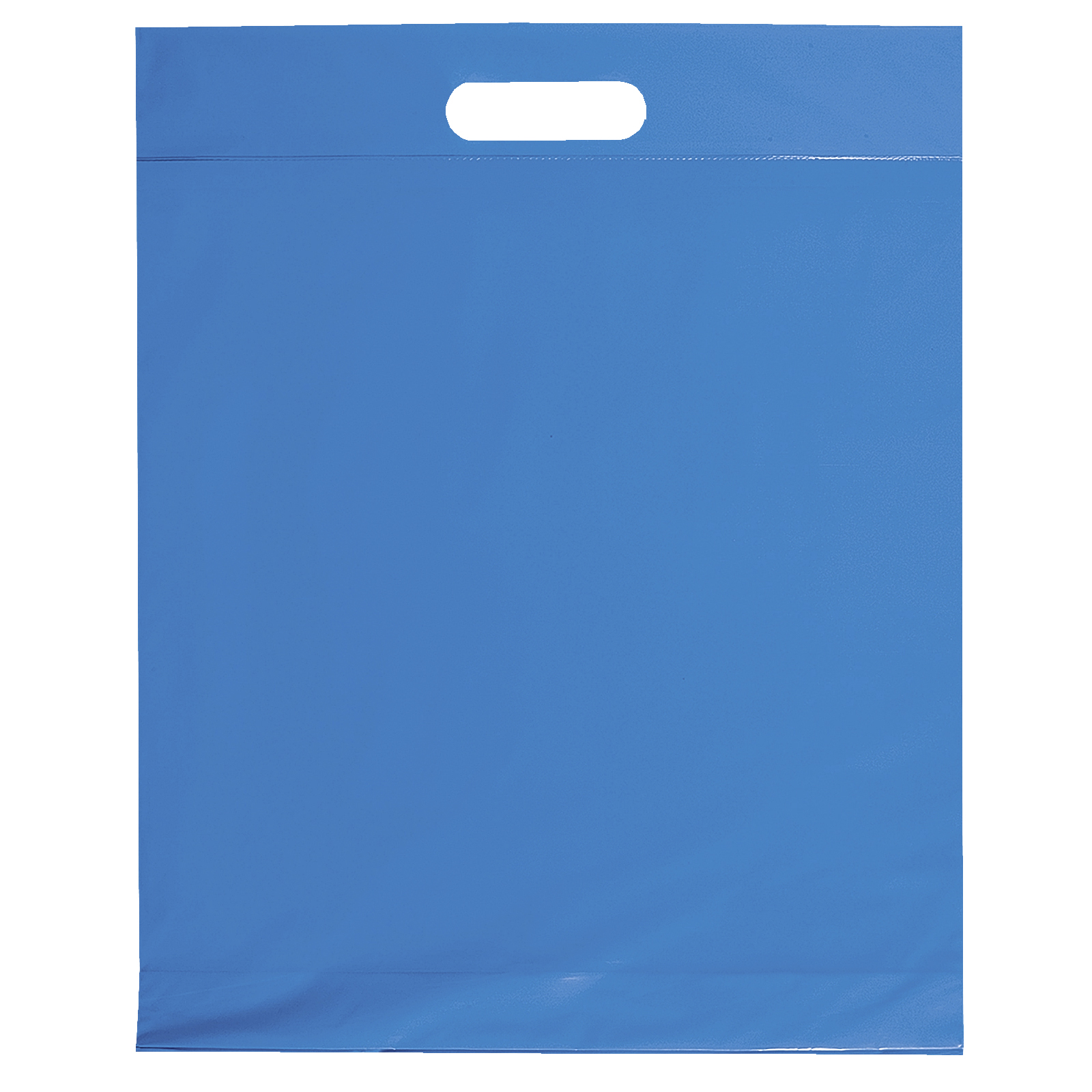 Die Cut Handle Bag - 12W x 15H x 3 - Flexo Ink Print 16