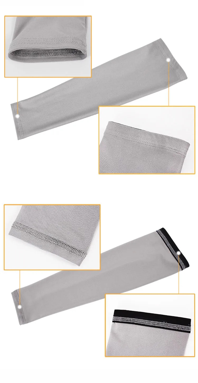 Sports Arm Sleeve With Anti-slip Rubber Strip 2