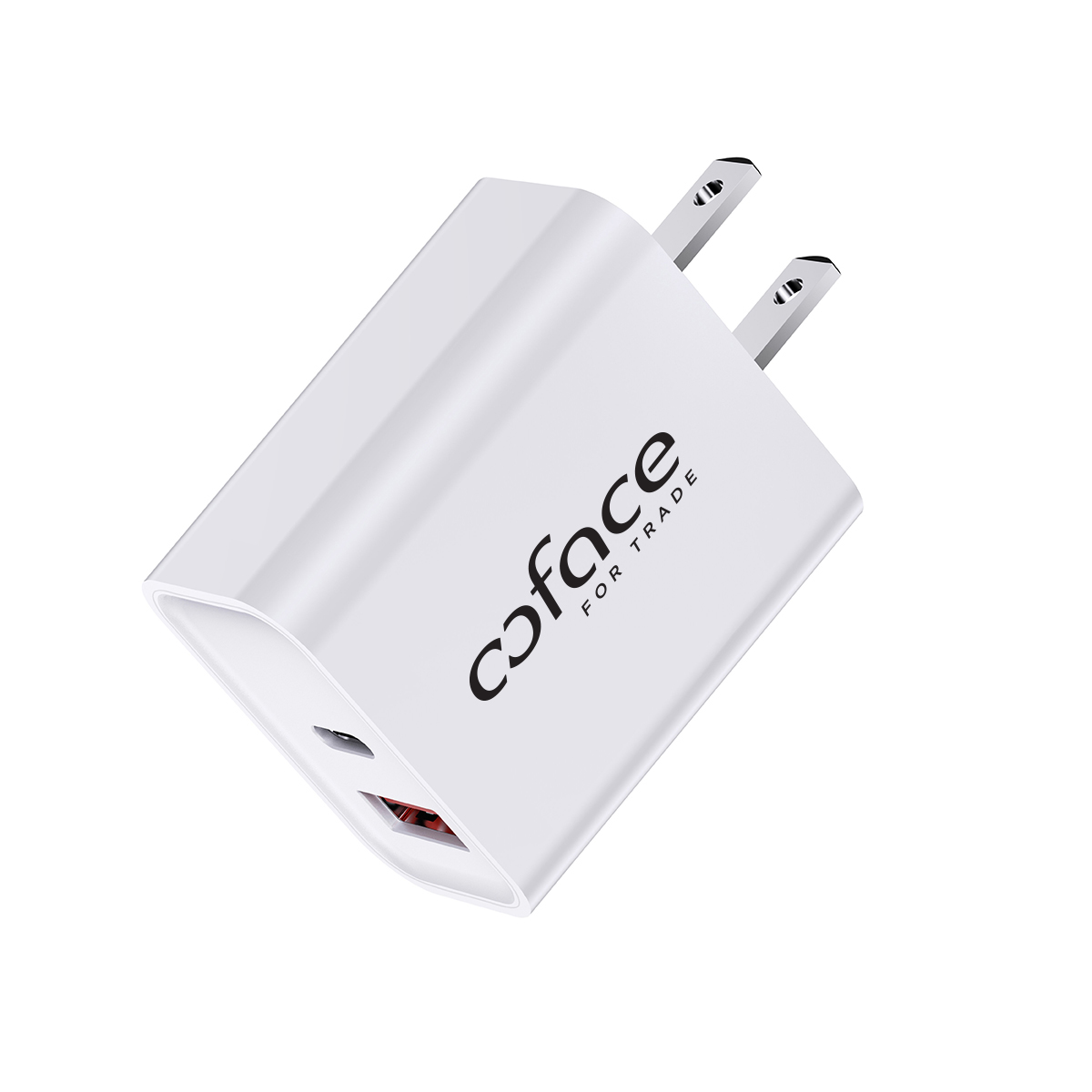 20W Dual-Port Fast Charger (USB-A & Type-C) 2