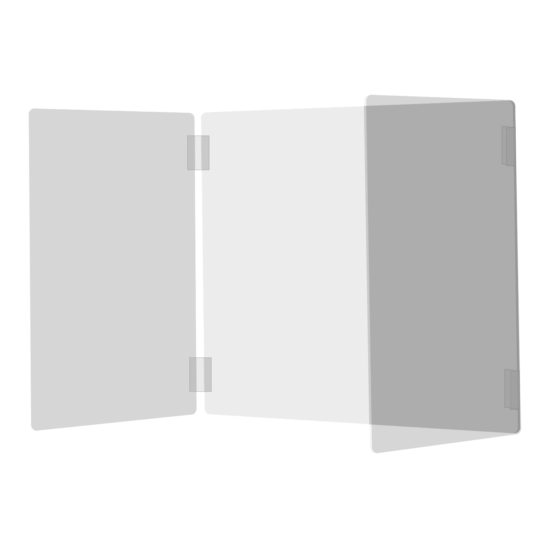 Protective Sneeze Guard For Counter And Desk 3