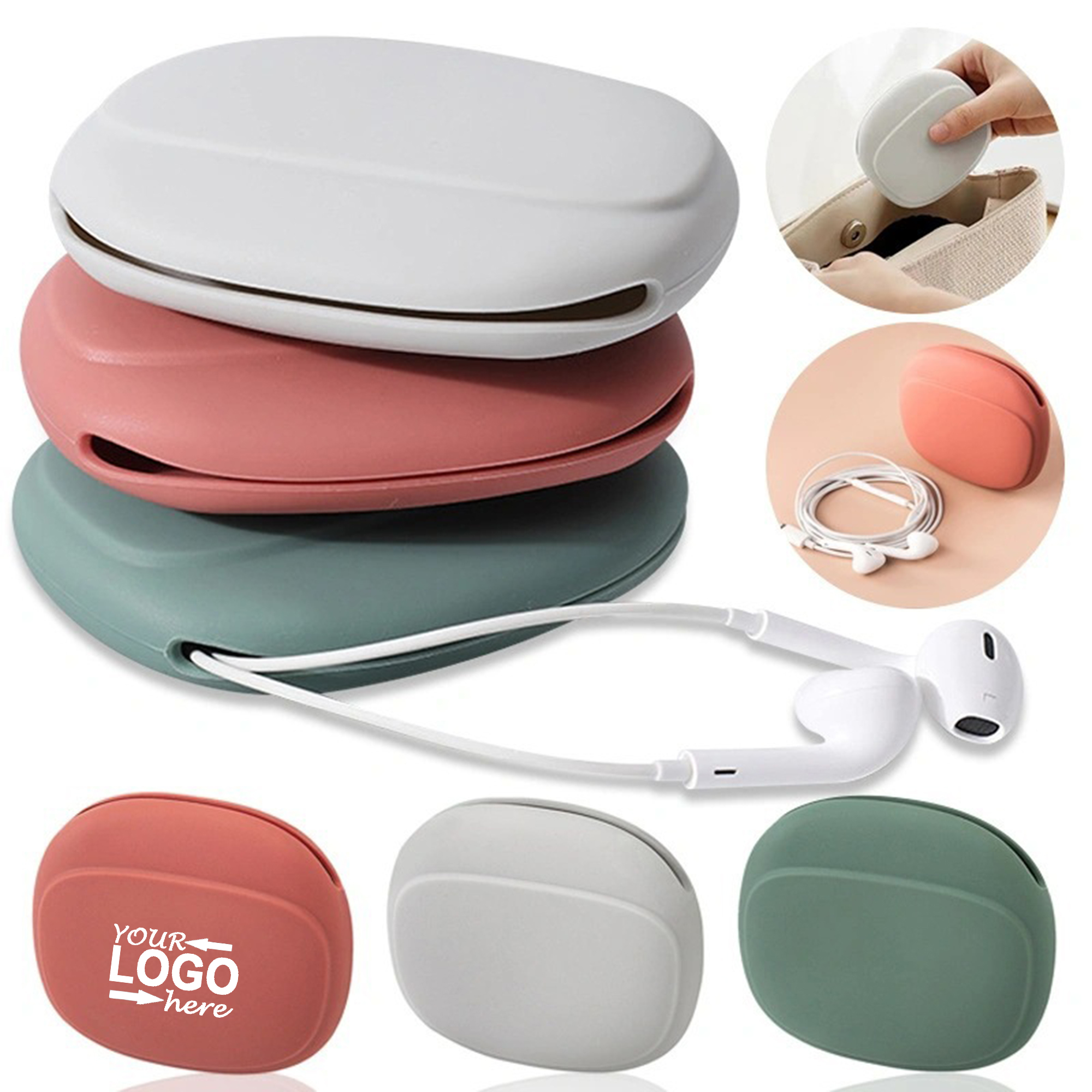 Silicone Earphone Storage Bag 2